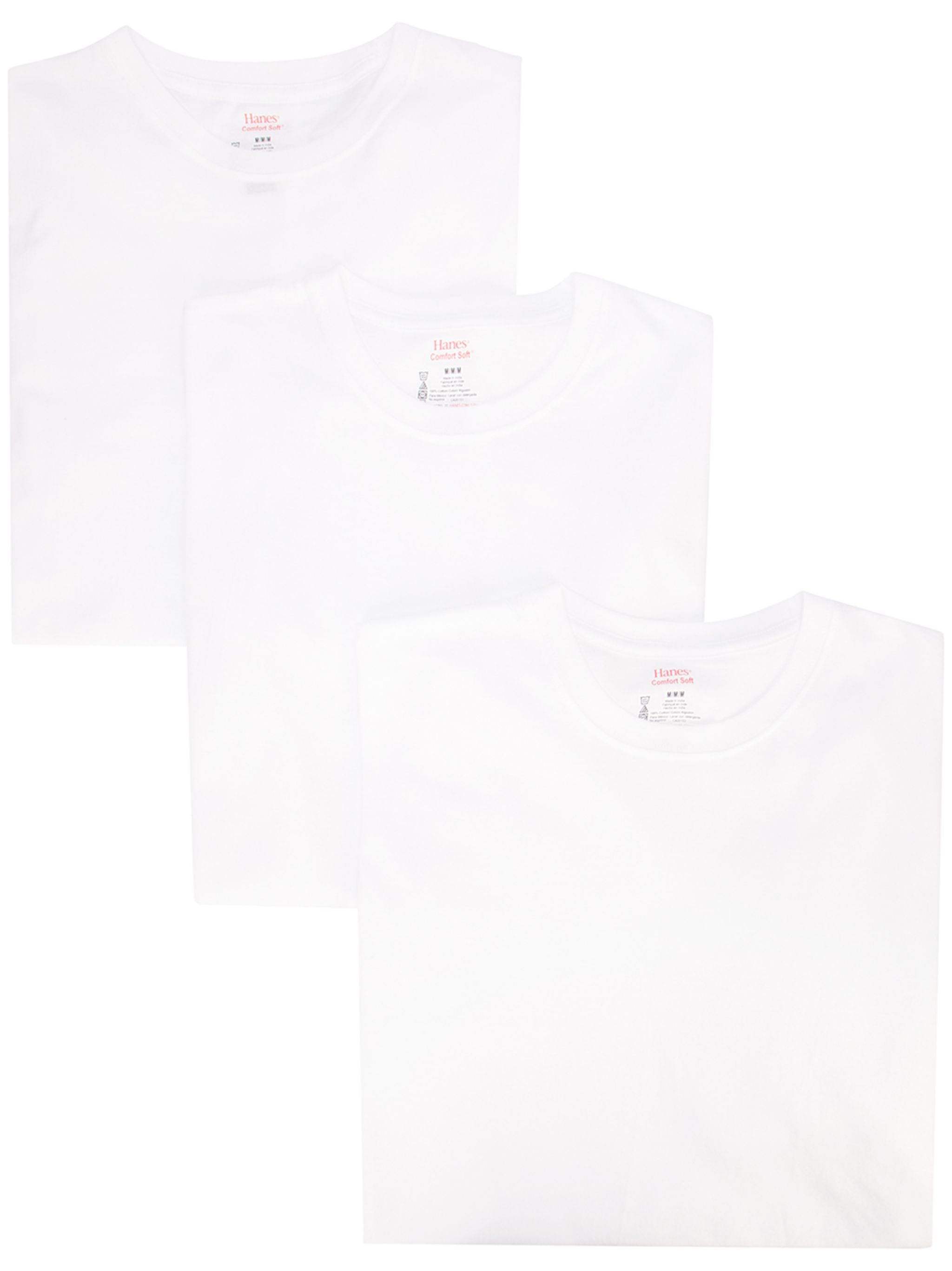 SUPREME Hanes Tagless Tees (3 Pack) White | Soul Gallery