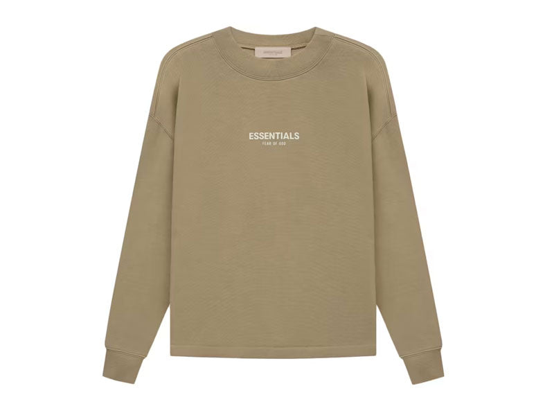 Fear of God Essentials Relaxed Crewneck Oak | Soul Gallery