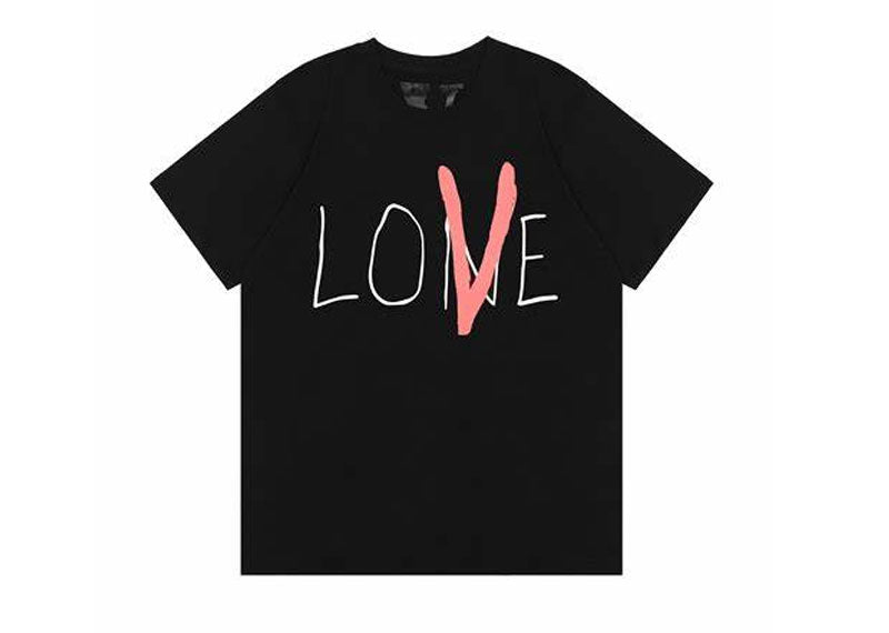 Vlone Love T-Shirt Black Soul Gallery - Main Image