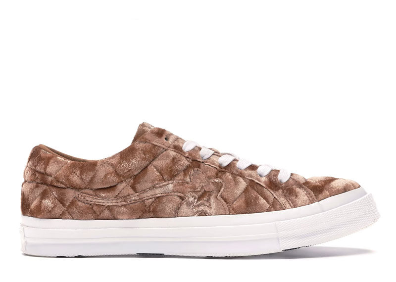 CONVERSE Golf Le Fleur x One Star 'Quilted Velvet Brown | Soul Gallery