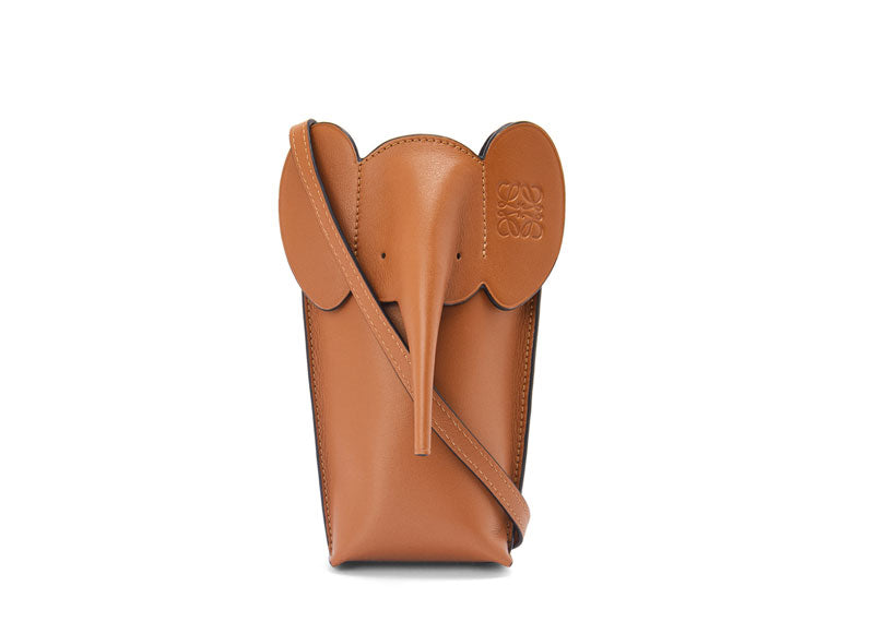 Loewe Elephant Pocket leather crossbody bag | Soul Gallery