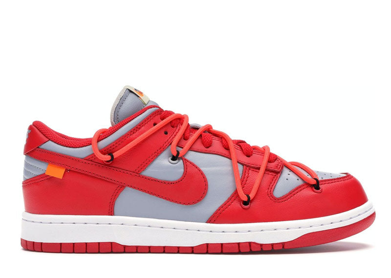Nike Dunk Low Off-White University Red | Soul Gallery