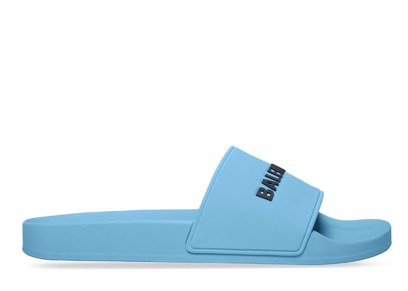 Balenciaga Pool Slide Blue Sky (Womens) | Soul Gallery