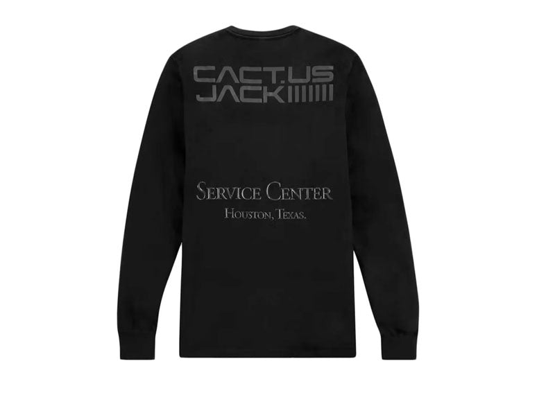 Travis Scott CACT.US CORP x Nike U NRG BH L/S T-Shirt Black | Soul Gallery
