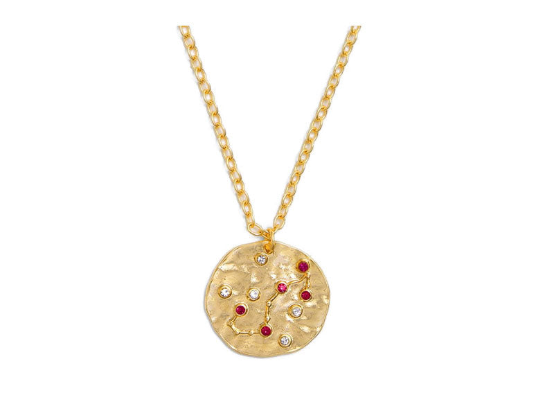 Soul Gallery Constellation Necklace 14ct Gold Plated Scorpio | Soul Gallery