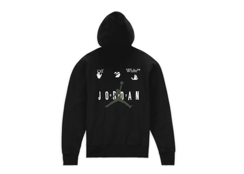 OFF-WHITE x Jordan Hoodie Hoodie Black (Asia Sizing)