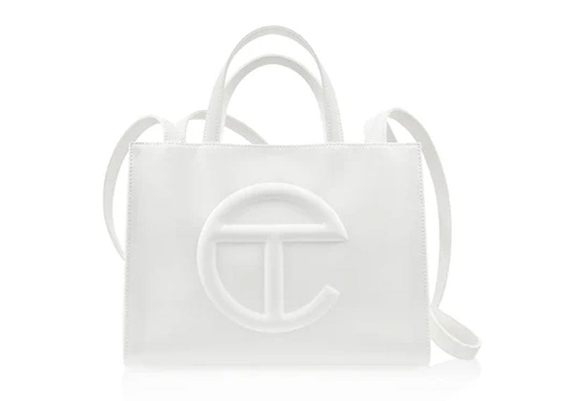 Telfar global White Shopping bag Mサイズ Large Shopping Bag - White