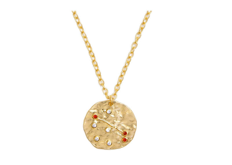 Soul Gallery Constellation Necklace 14ct Gold Plated Aries | Soul Gallery