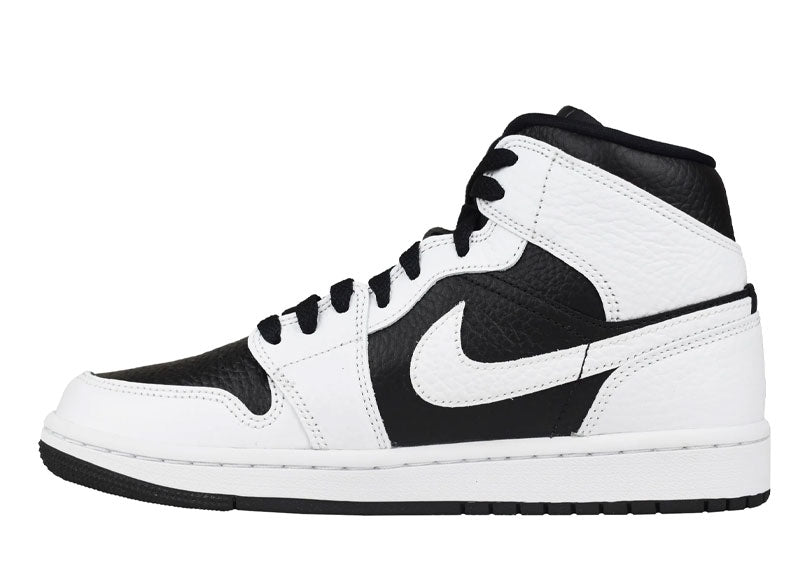 Jordan 1 Mid Split Black White (Women's) | Soul Gallery