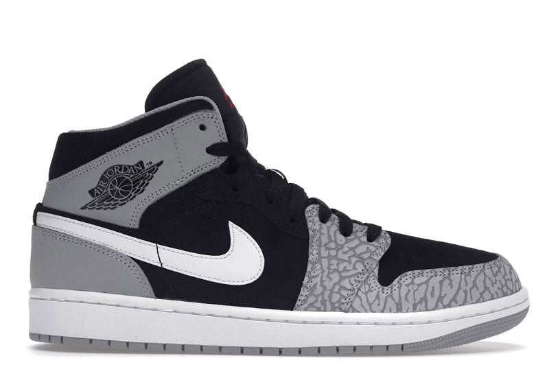 Jordan 1 Mid SE Elephant Print (GS)