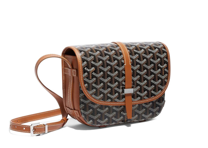 Goyard Belvedere PM Black/Natural | Soul Gallery