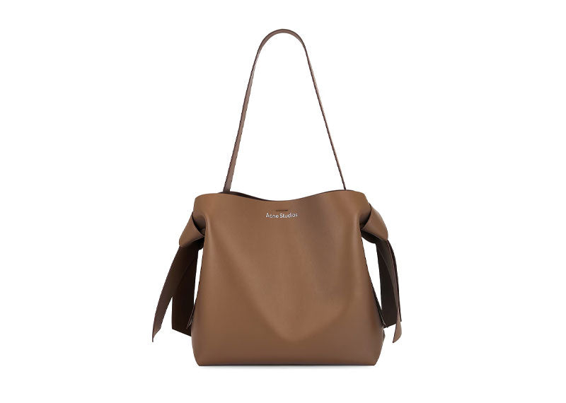 Acne Studios Musubi Midi Shoulder Bag Camel Brown | Soul Gallery