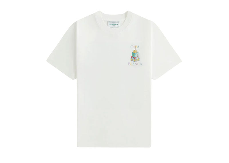 Casablanca Objects En Vrac Printed T-Shirt White | Soul Gallery