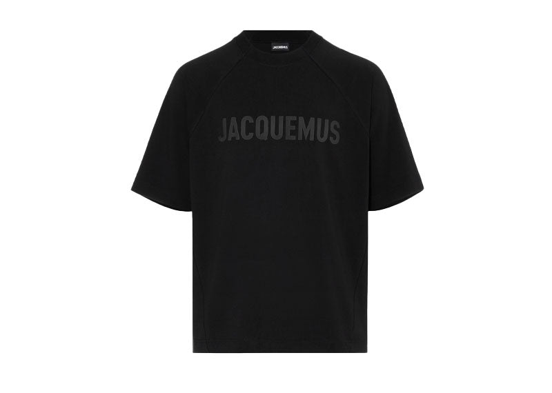 Jacquemus The Typo Oversized T-Shirt Black | Soul Gallery