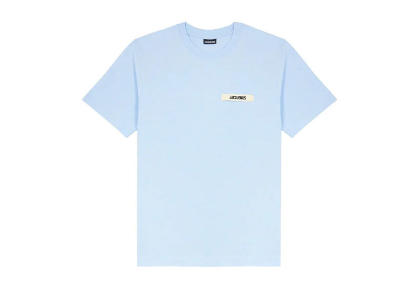 Jacquemus The Gros Grain Logo T-Shirt Blue