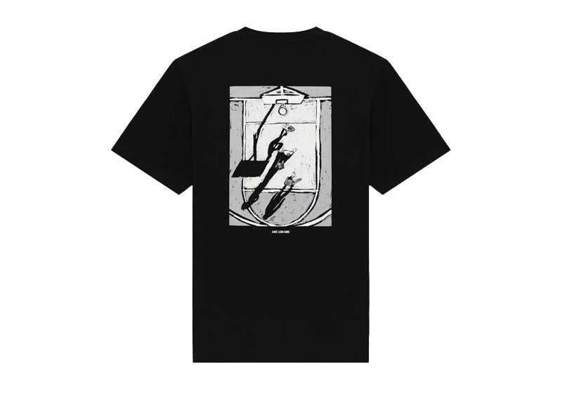 Aime Leon Dore Court T-Shirt Black | Soul Gallery