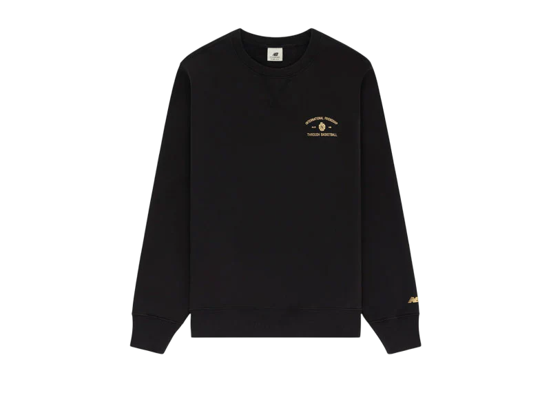 Aime Leon Dore x New Balance Sonny Crewneck Black | Soul Gallery