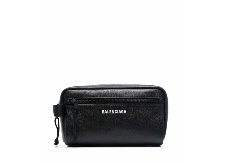 Balenciaga Explorer Wash Bag Black | Soul Gallery