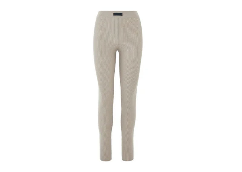 Fear of God Essentials Sport Pants Ribbed Knit Grey | Soul Gallery