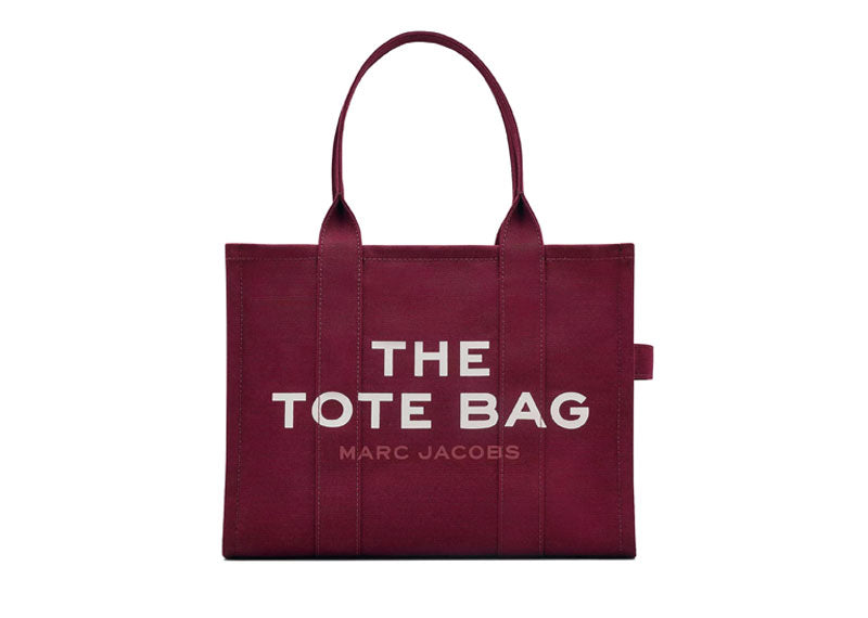 MARC JACOBS 'The Large Canvas Tote Bag' Oxblood | Soul Gallery