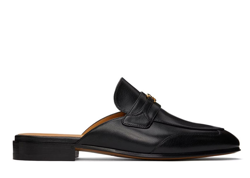 Gucci Interlocking G Slipper Black | Soul Gallery