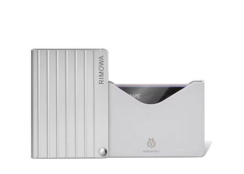 Rimowa Card Holder Alu Silver | Soul Gallery
