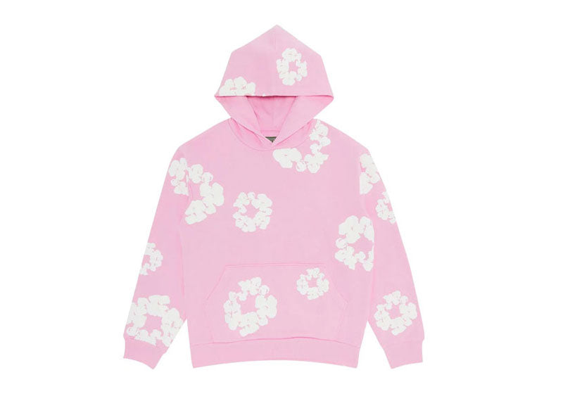 Denim Tears The Cotton Wreath Hooded Sweatshirt Pink | Soul Gallery