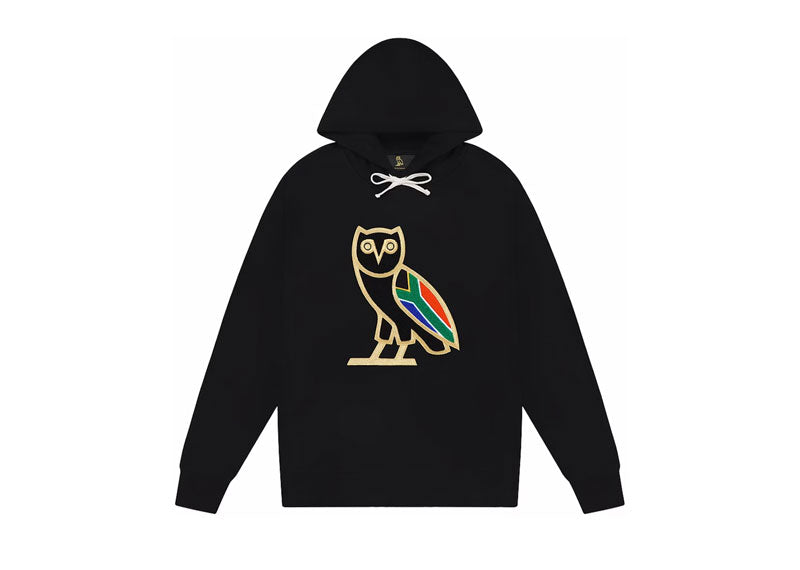 OVO South Africa OG Owl Hoodie Black Soul Gallery