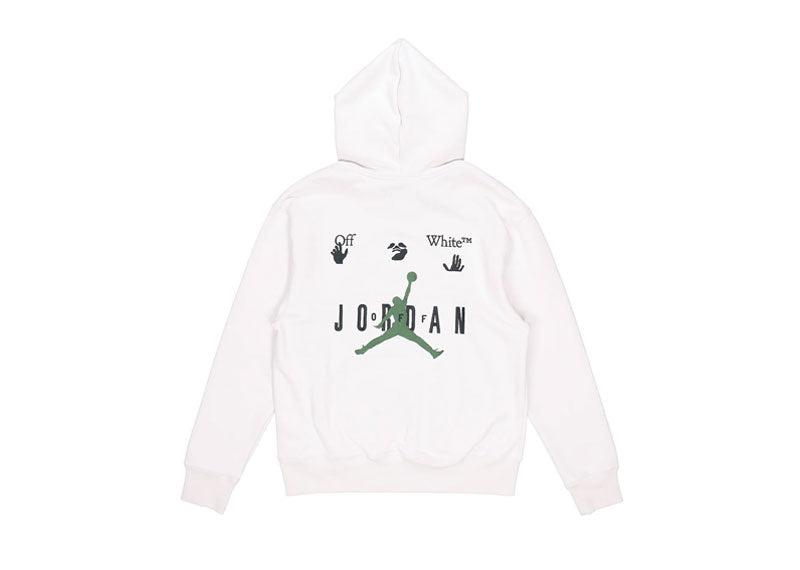 OFF-WHITE x Jordan Hoodie White (Asia Sizing) | Soul Gallery