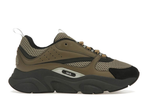 Dior B22 Khaki Black Calfskin | Soul Gallery