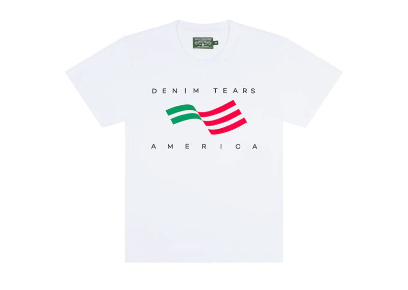 Denim Tears America Sportswear T-Shirt White | Soul Gallery