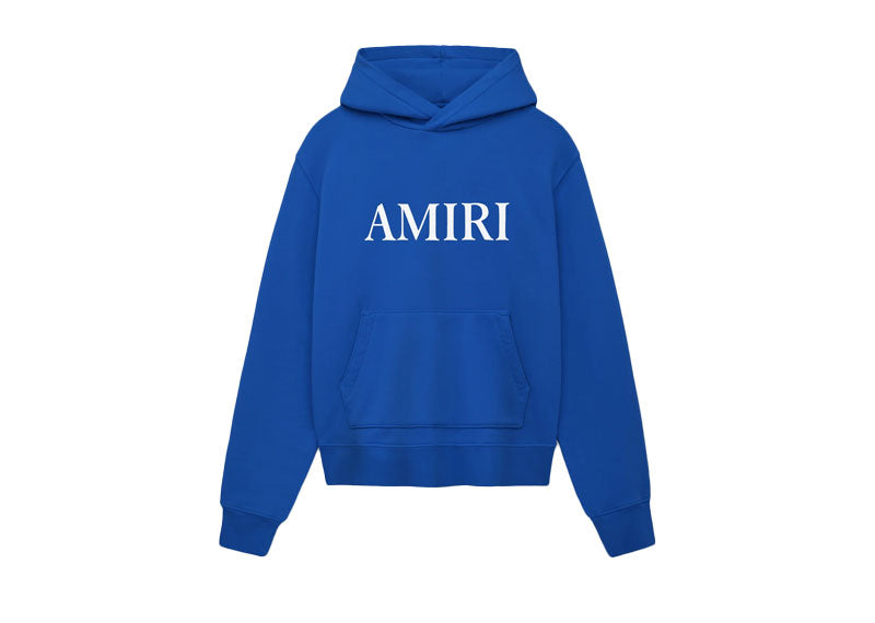AMIRI Core Logo Hoodie Blue | Soul Gallery