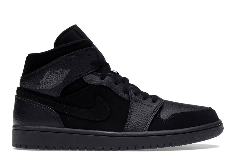 Jordan 1 Mid Black Dark Smoke Grey | Soul Gallery