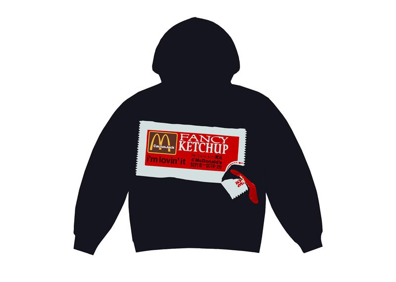 Travis Scott x CPFM 4 CJ Ketchup Hoodie Black | Soul Gallery