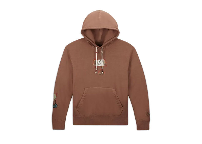 Travis Scott x Jordan Flight Graphic Hoodie Archaeo Brown | Soul Gallery