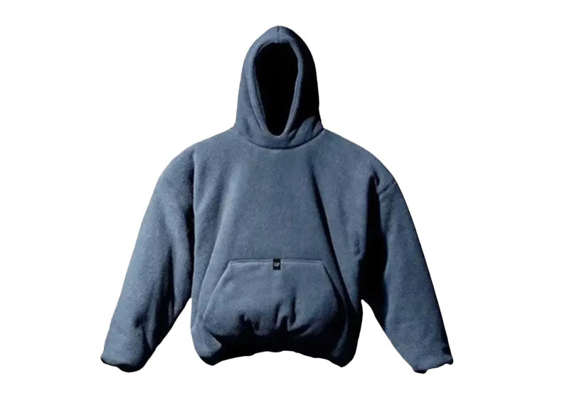 Yeezy Gap Polar Fleece Padded Hoodie Dark Blue | Soul Gallery