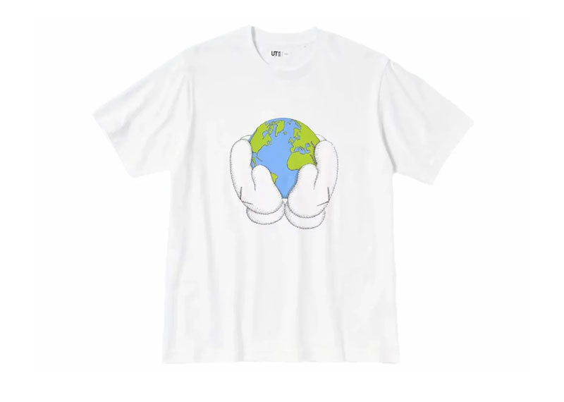 KAWS x Uniqlo Peace For All S/S Graphic T-Shirt (Asia Sizing) White | Soul Gallery