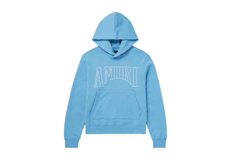 Amiri Zoltar Hoodie Light Blue | Soul Gallery