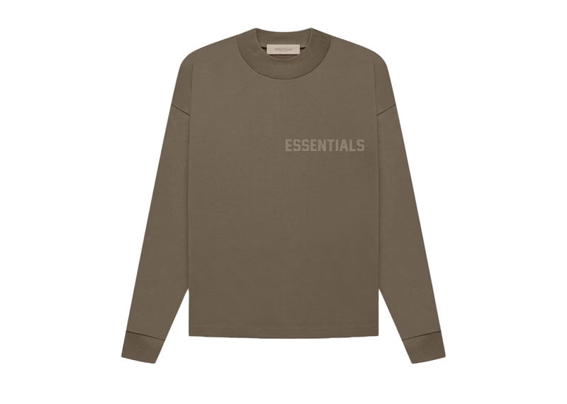 Fear Of God Essentials L/S T-Shirt Wood | Soul Gallery