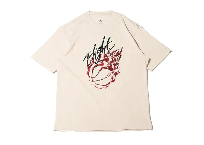 Jordan x Travis Scott Flight Graphic T-Shirt Cream | Soul Gallery