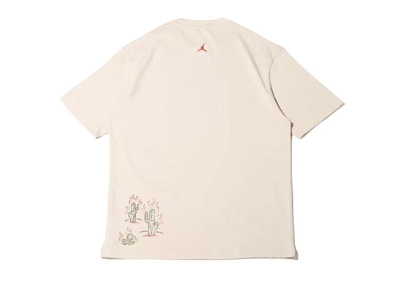Jordan x Travis Scott Flight Graphic T-Shirt Cream | Soul Gallery