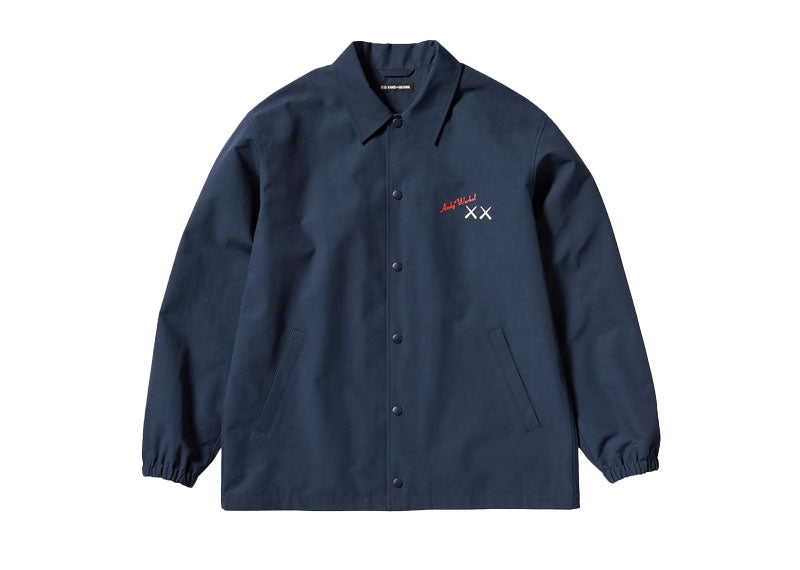 KAWS x Uniqlo Warhol Coach 476316 Jacket Navy | Soul Gallery