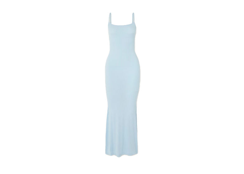 SKIMS Soft Lounge Long Slip Dress Celeste SKIMS Soft Lounge Long Slip Dress Celeste