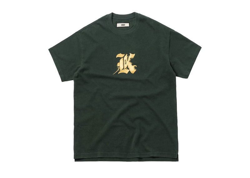 Kith Gothic K T-Shirt Forest Green | Soul Gallery