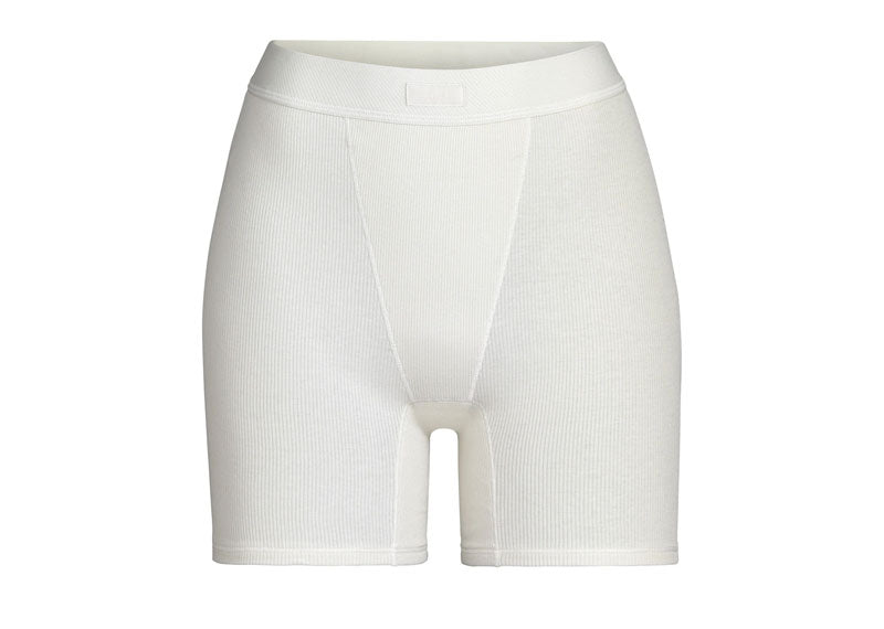 SKIMS Soft Lounge Rib Boxer Bone | Soul Gallery
