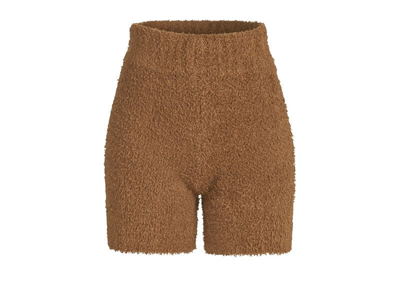 SKIMS Cozy Knit Short Camel | Soul Gallery