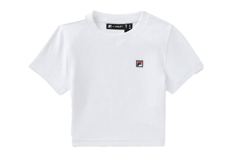 Fila x Hailey Bieber Baby T-Shirt White Soul Gallery