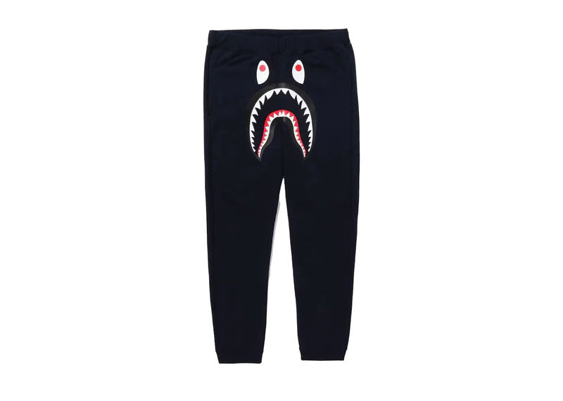 BAPE ABC Camo Shark Sweat Pants Navy | Soul Gallery