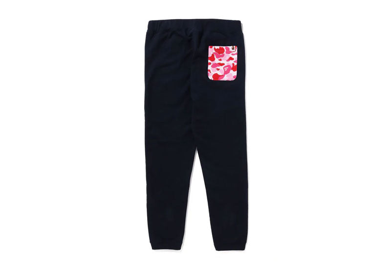 BAPE ABC Camo Shark Sweat Pants Navy | Soul Gallery