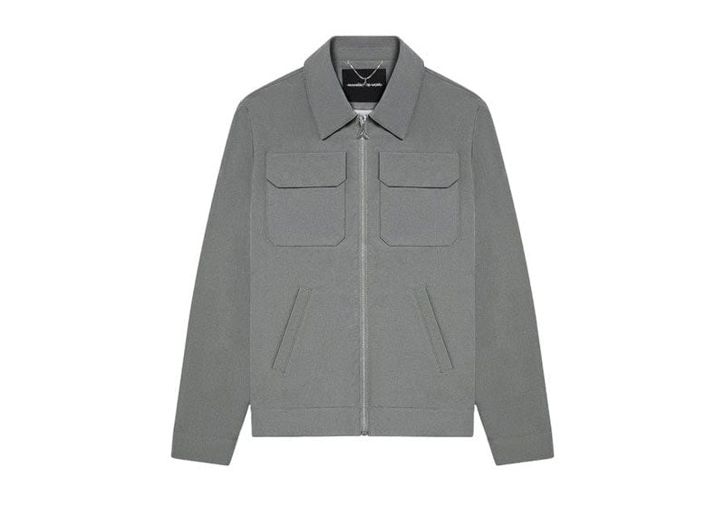 Maniere De Voir Technical Cargo Jacket Grey | Soul Gallery